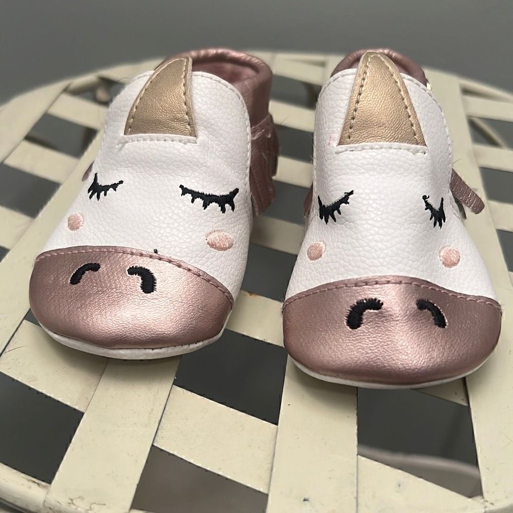 Nicole Miller Unicorn Infant Shoes